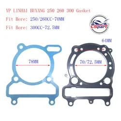 Kit juntas depósito combustible scooter Linhai Buyang 250-300cc