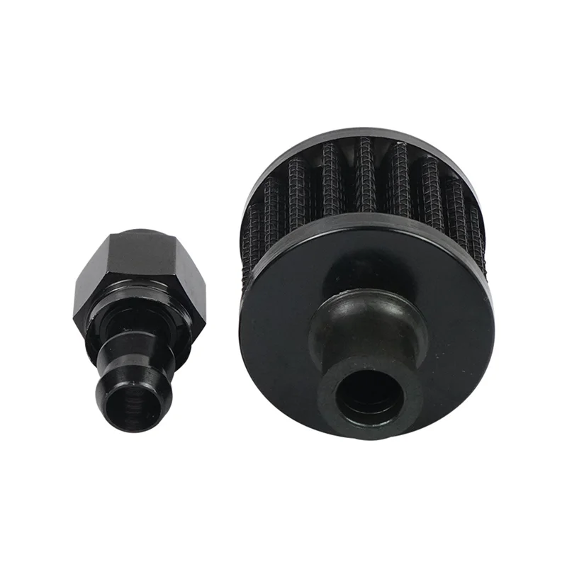 Filtro de aire frío universal para moto, conexión AN8 de 12 mm - imagen 3
