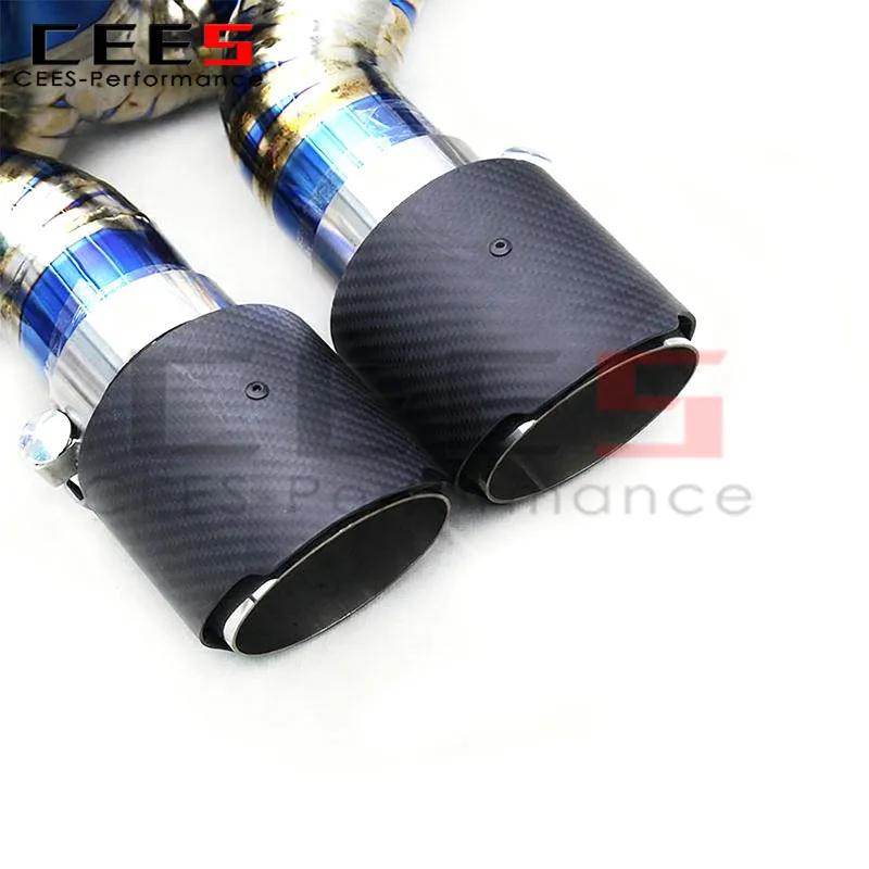 Escape cat-back con válvula CEES para Porsche 911 992 GT3 RS 4.0 - imagen 5