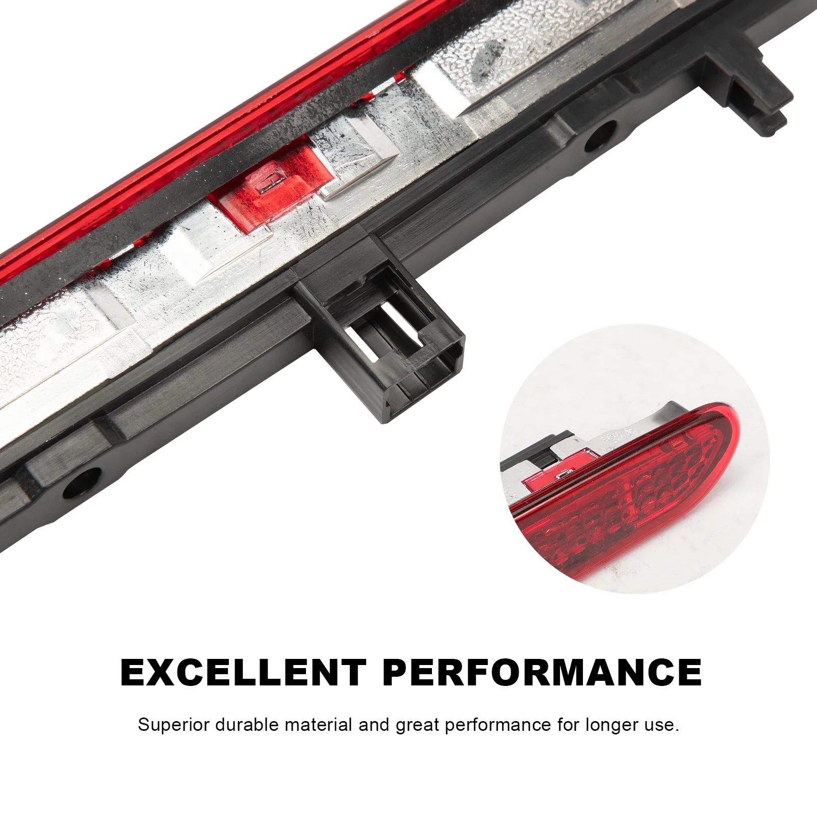 51722247 Tercera luz de freno trasera roja Fiat Grande Punto - imagen 5