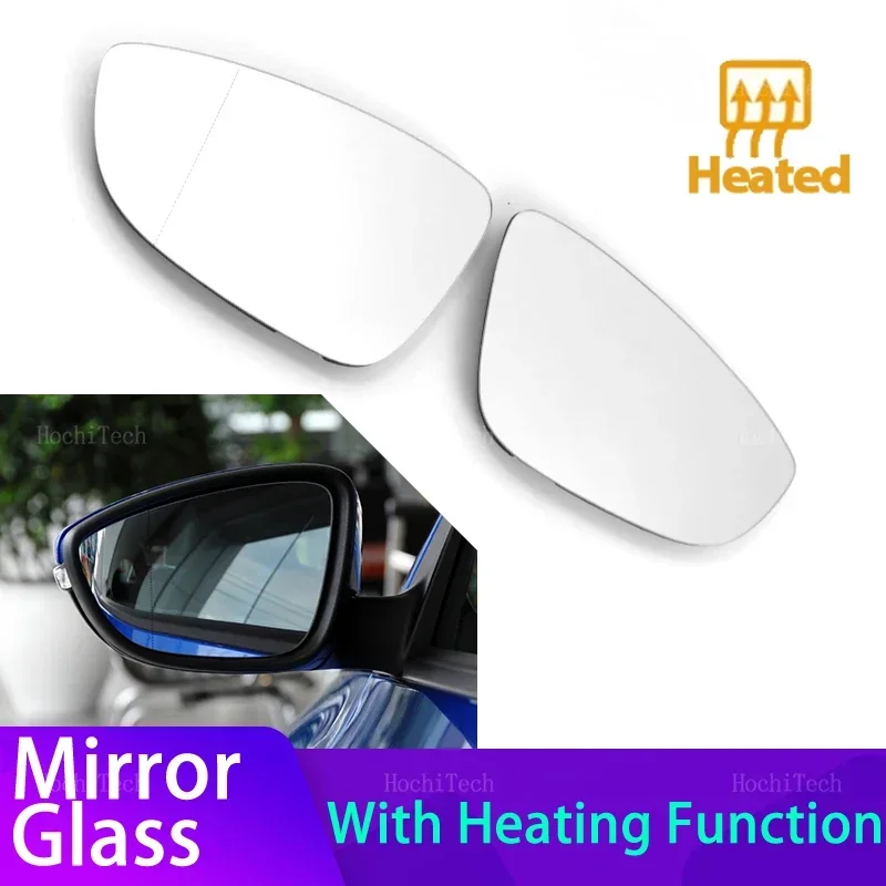 Cristal espejo retrovisor calefactable para VW CC 08-16 EOS Scirocco
