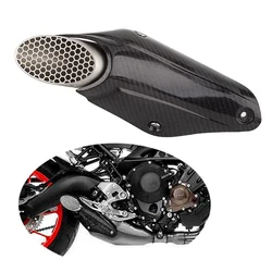 Tubo intermedio de escape con protector térmico de carbono MT-09