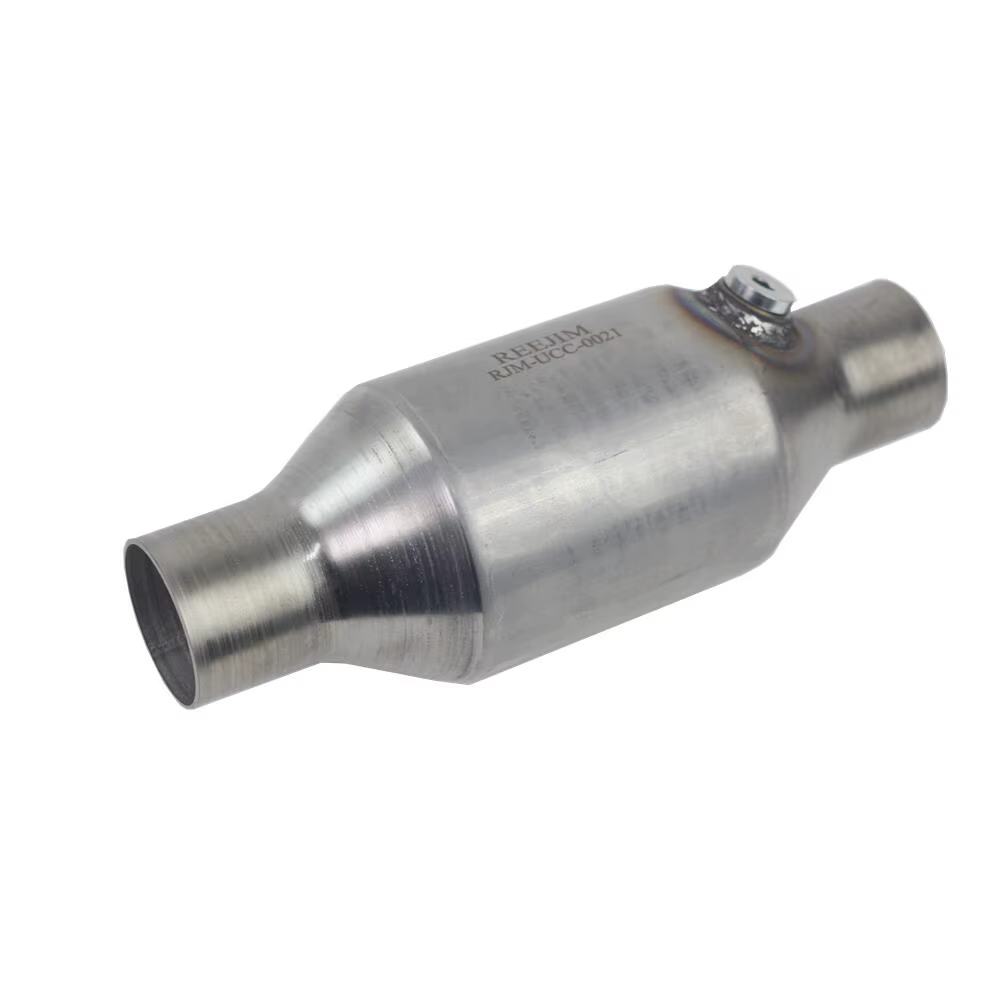 Catalizador universal alto flujo Euro 4 2,5 pulgadas con toma O2 - imagen 4