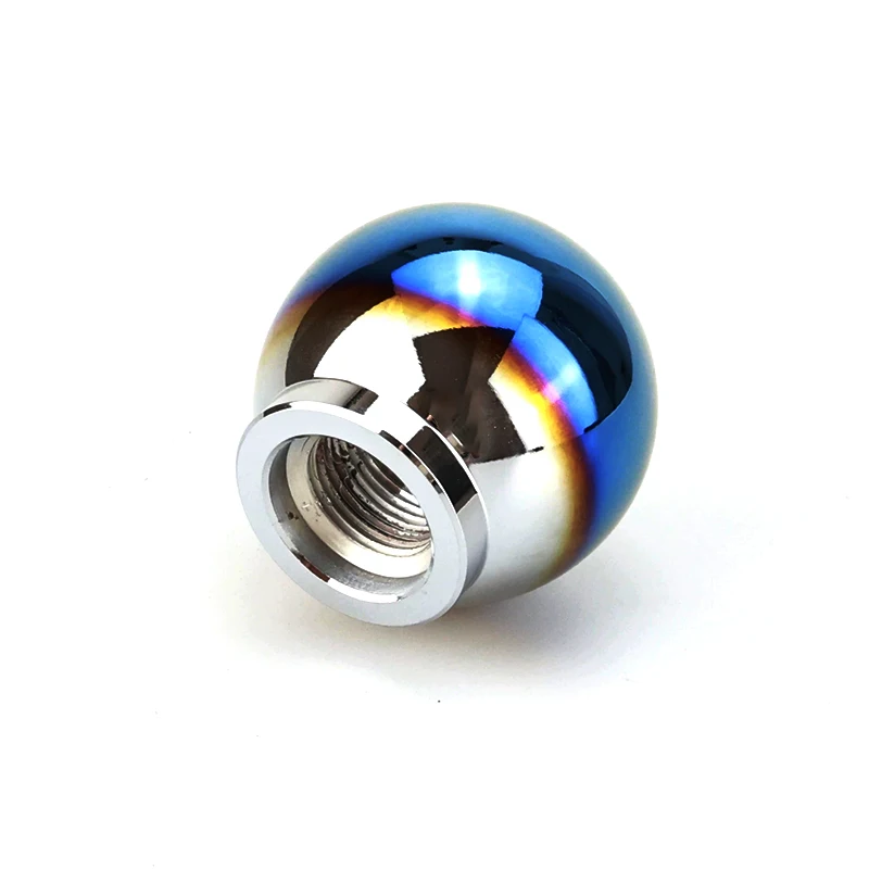 Pomo de cambio universal de aluminio azul para coche - imagen 5
