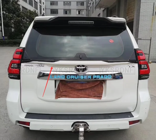Alerón medio ABS Toyota Prado FJ150 2010-2019 blanco y negro - imagen 2