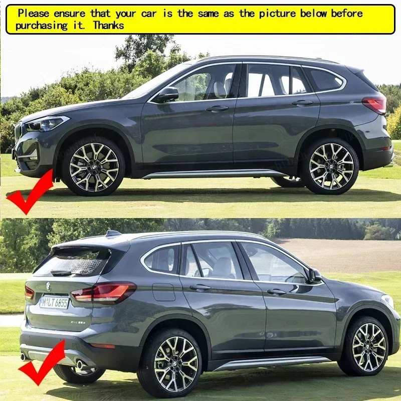 Guardabarros BMW X1 F48 (2016-2021): delanteros y traseros kit 4 uds - imagen 2