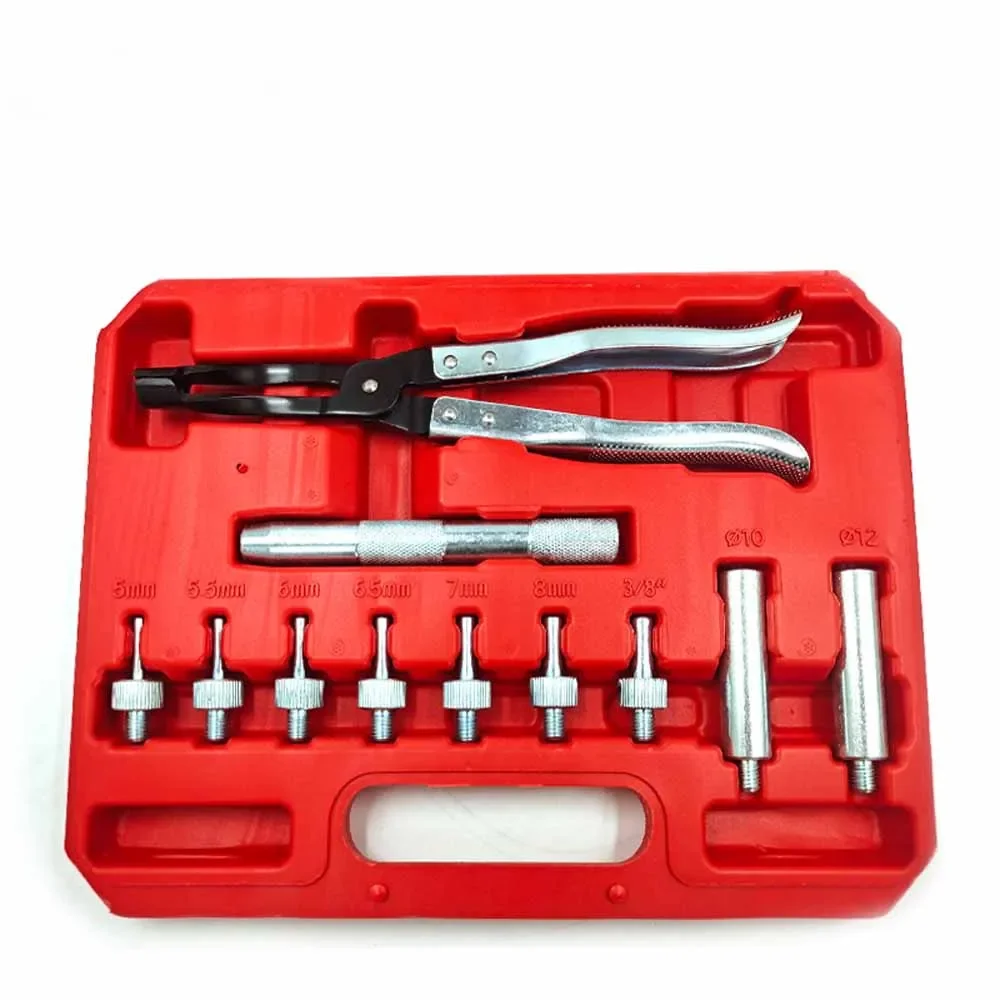 Vista de los alicates en una herramienta de desmontaje