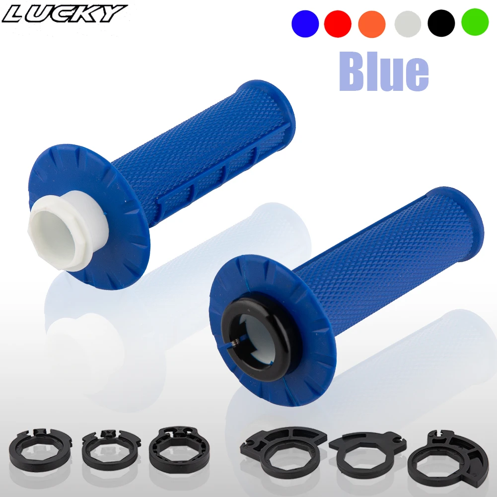 Empuñaduras manillar motocross bloqueo leva KTM CRF SXF EXC Universal - imagen 3