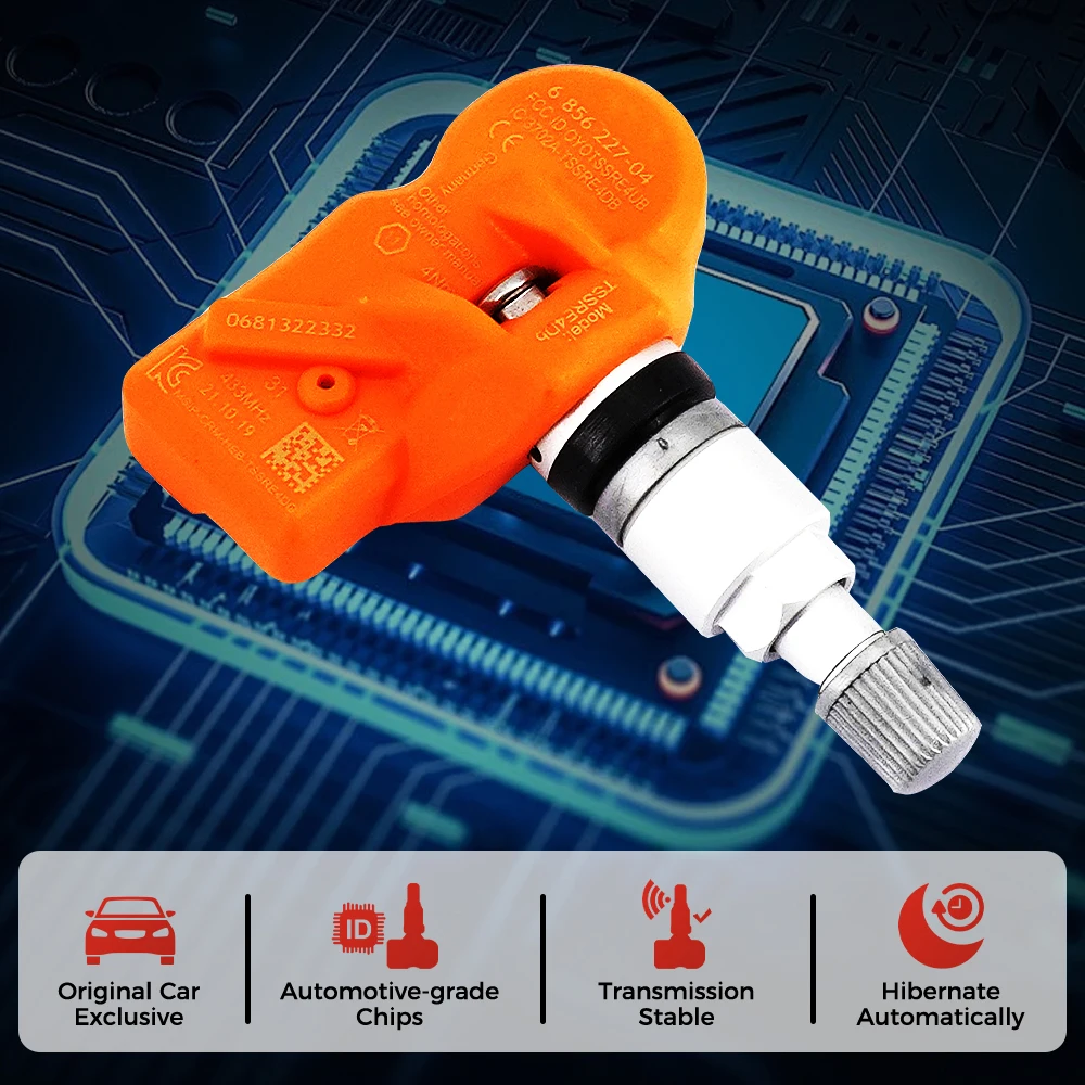 Sensor TPMS BMW E90 E89 F10 - compatible Mini R55 R60 - imagen 4