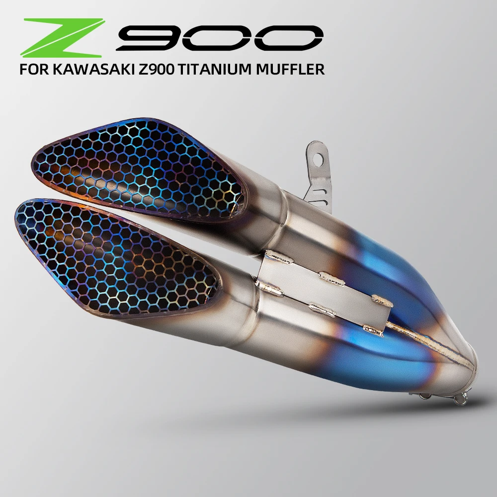Escape deportivo titanio honeycomb GP Racer – Kawasaki Z900 2017-2019