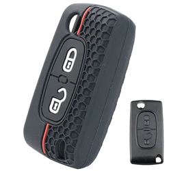 Funda mando llave Peugeot 206 308 Citroën C3 Berlingo
