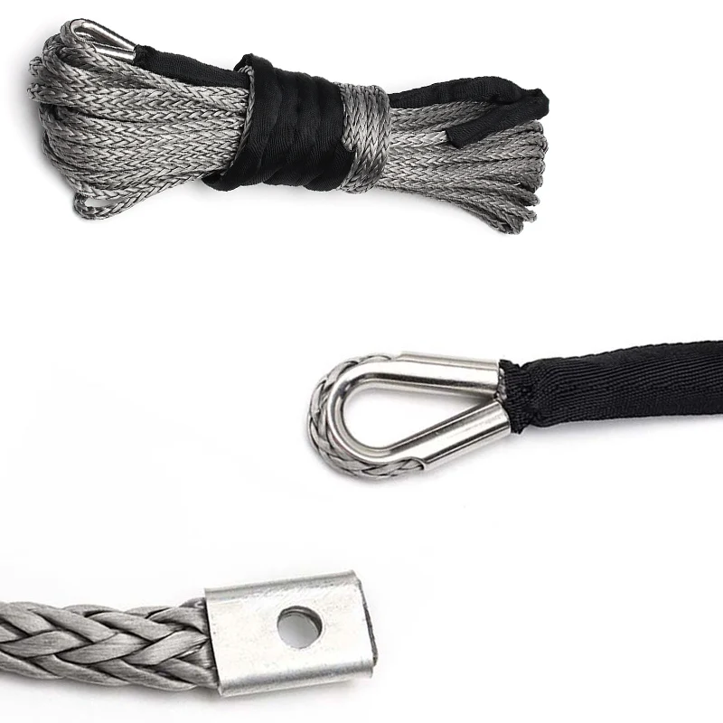 Cable sintético cabrestante 10mm x 30m – recuperación 4x4 y ATV - imagen 3