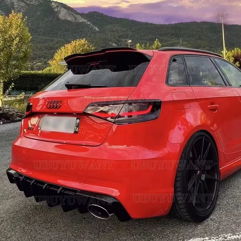 Alerón exterior para personalización del Audi A3 S3