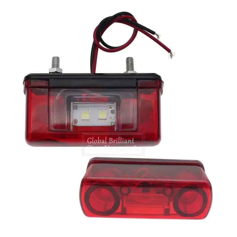 Luz de matrícula LED impermeable blanca homologada - imagen 4