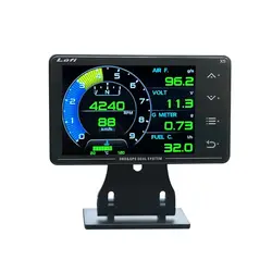 Pantalla HUD LUFI XS OBD2: GPS, turbo y temperatura de aceite