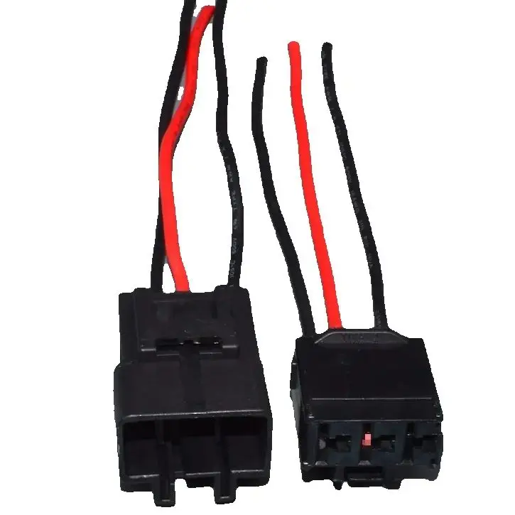 Shhworldsea Conector eléctrico 3 pines 7,8 mm macho hembra