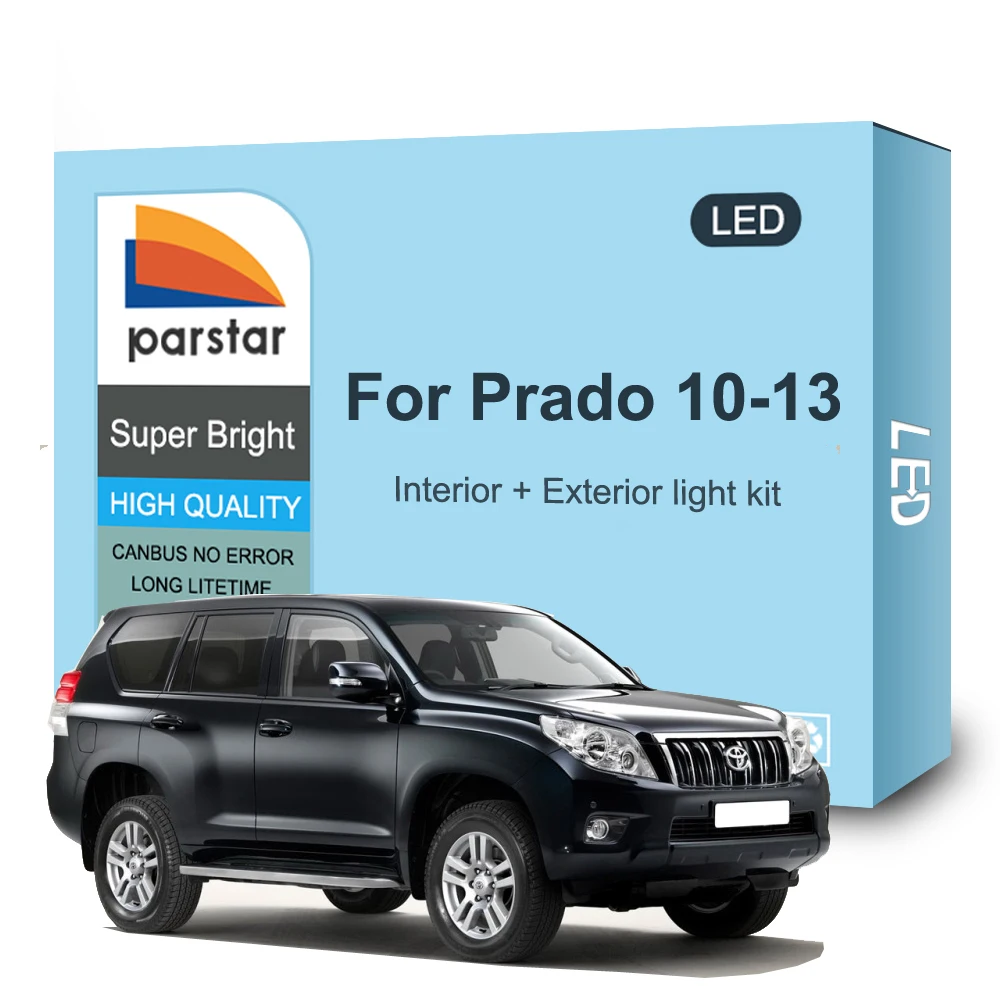 Kit de Luces LED Toyota Prado 150 2010-2013 Interior y Exterior