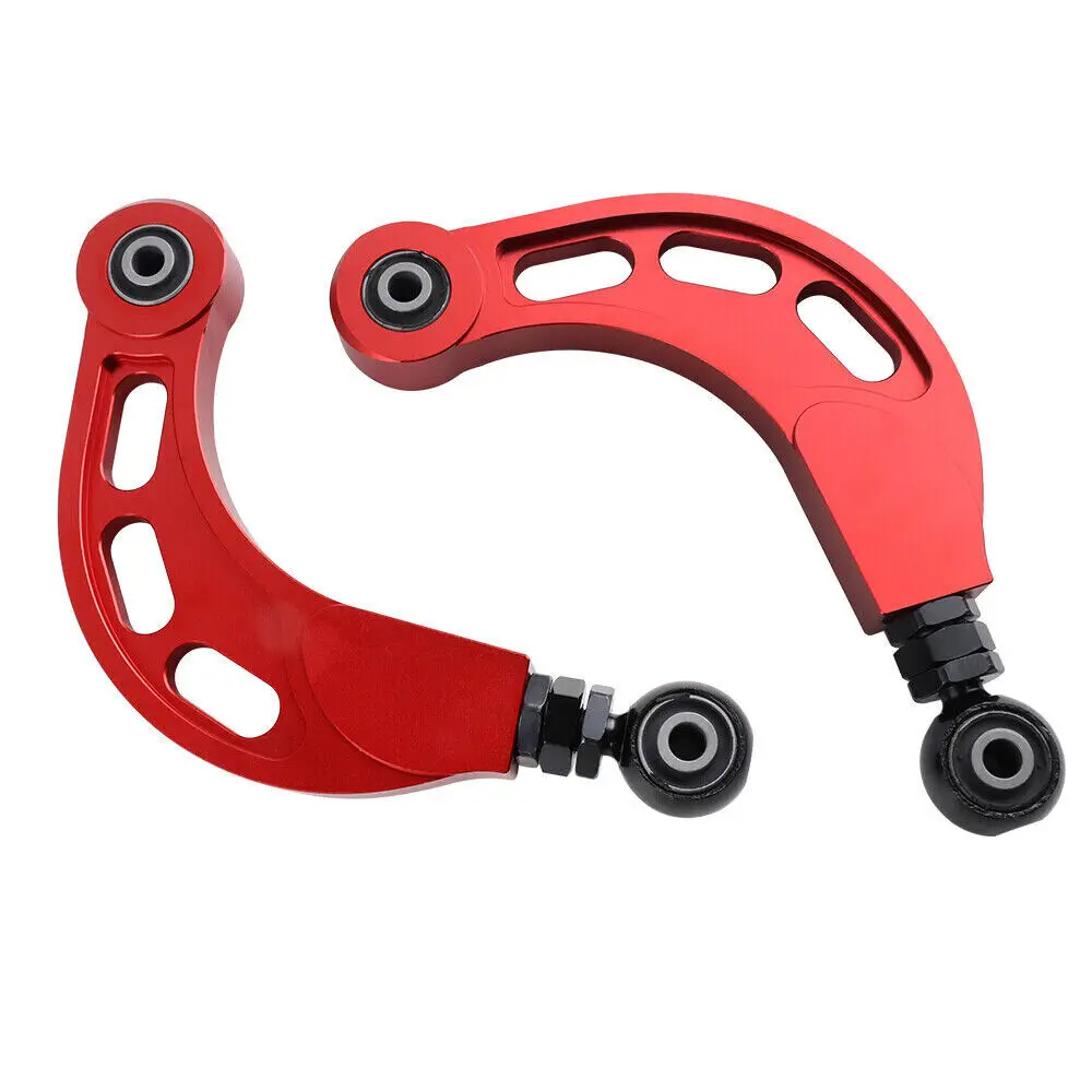 Brazo de control de inclinación superior trasero para Volvo C30 08-13 C70 06-08 S40 V50 04-13 ajustable con rodamientos esféricos juego de 2 - imagen 5