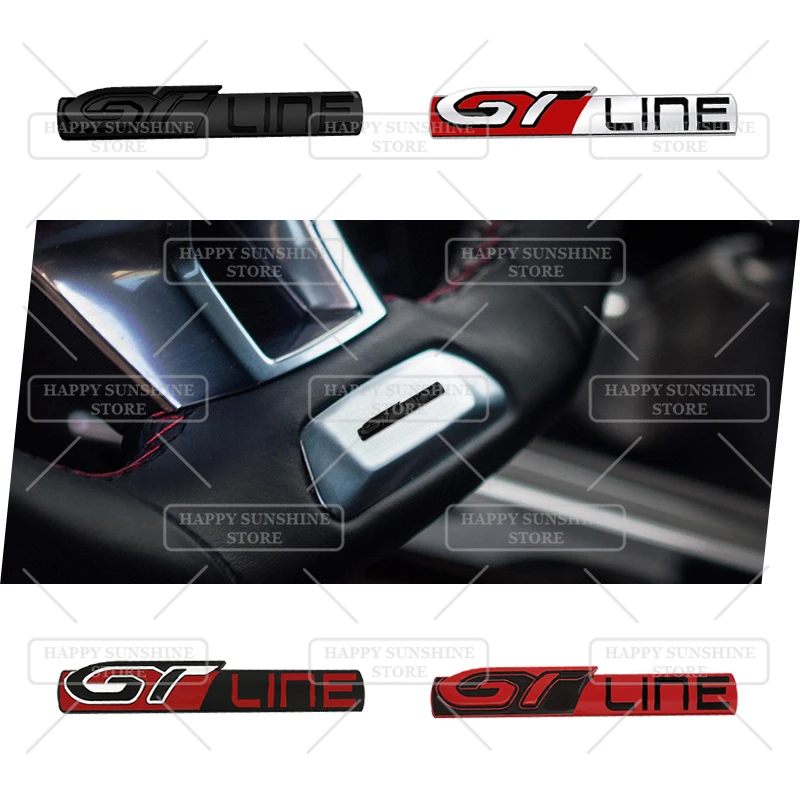 Pegatina diseño volante Peugeot GT Line – varios modelos
