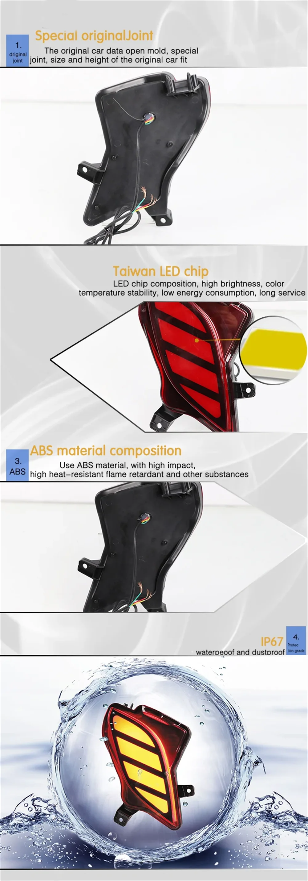 Luz de freno y parada