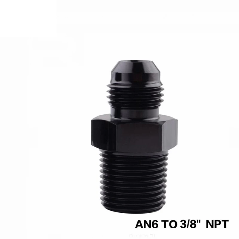 Racor combustible AN6 NPT aluminio 3/8″