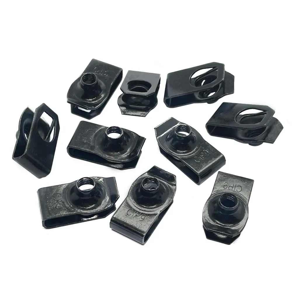 Pernos carrocería M6 con clips tuerca U para cubiertas y parachoques - imagen 4