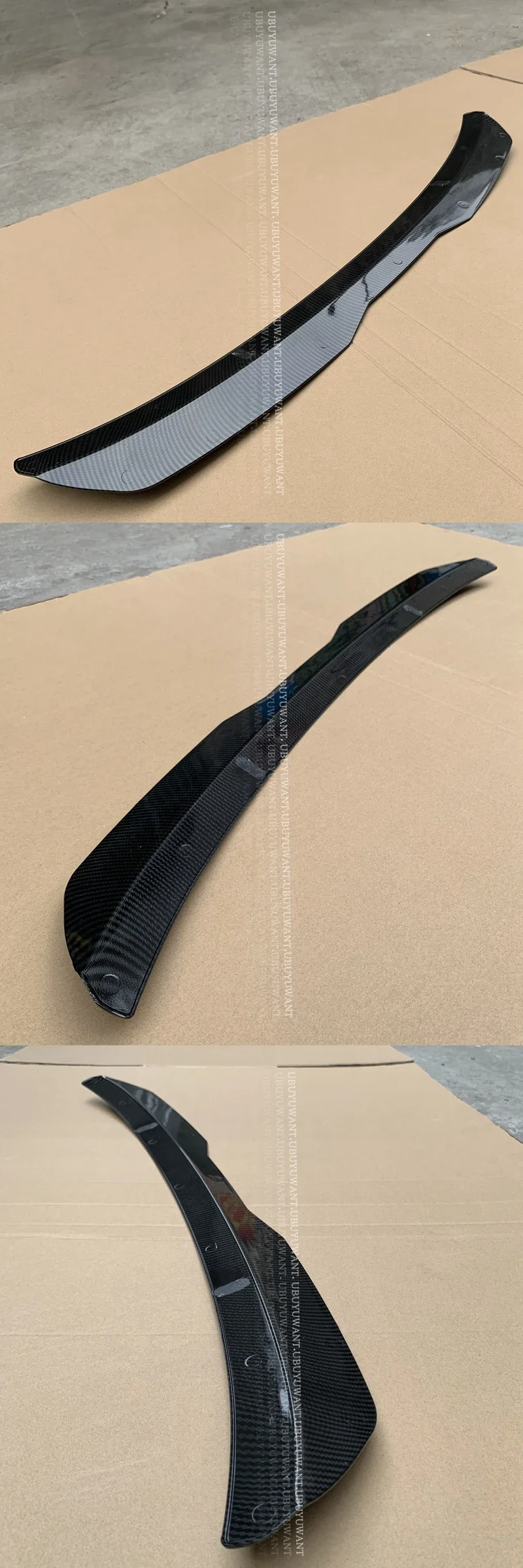 Versión acabado carbono vista posterior