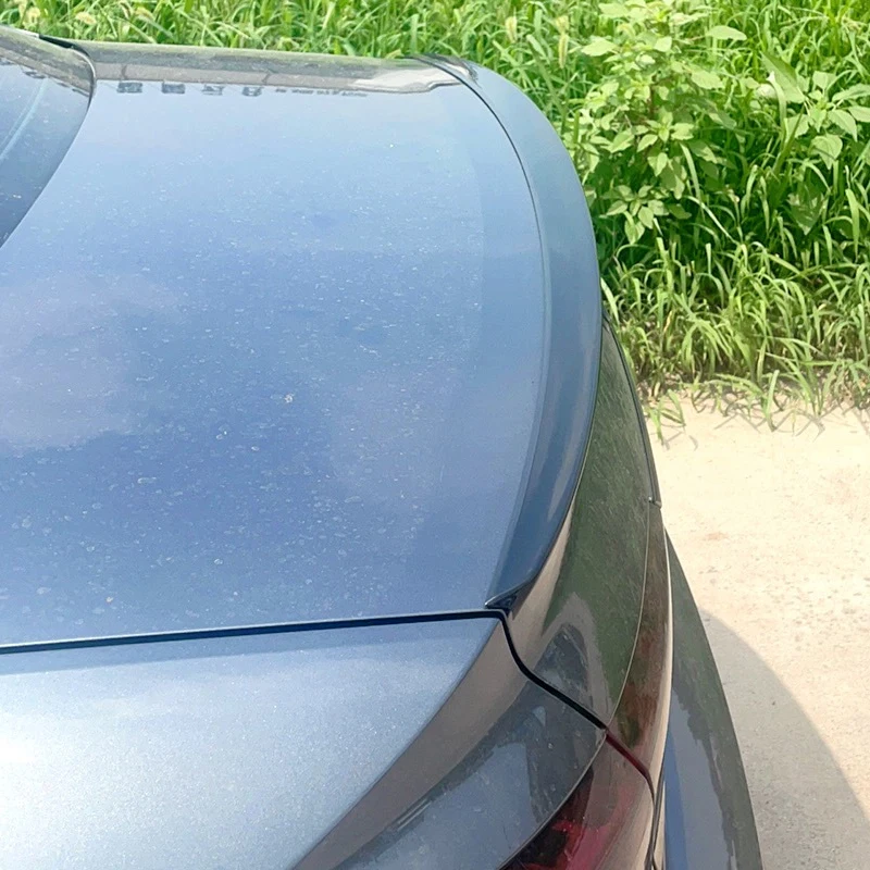Alerón trasero ABS para Audi A4 B9 2017-2020 negro o sin pintar - imagen 5