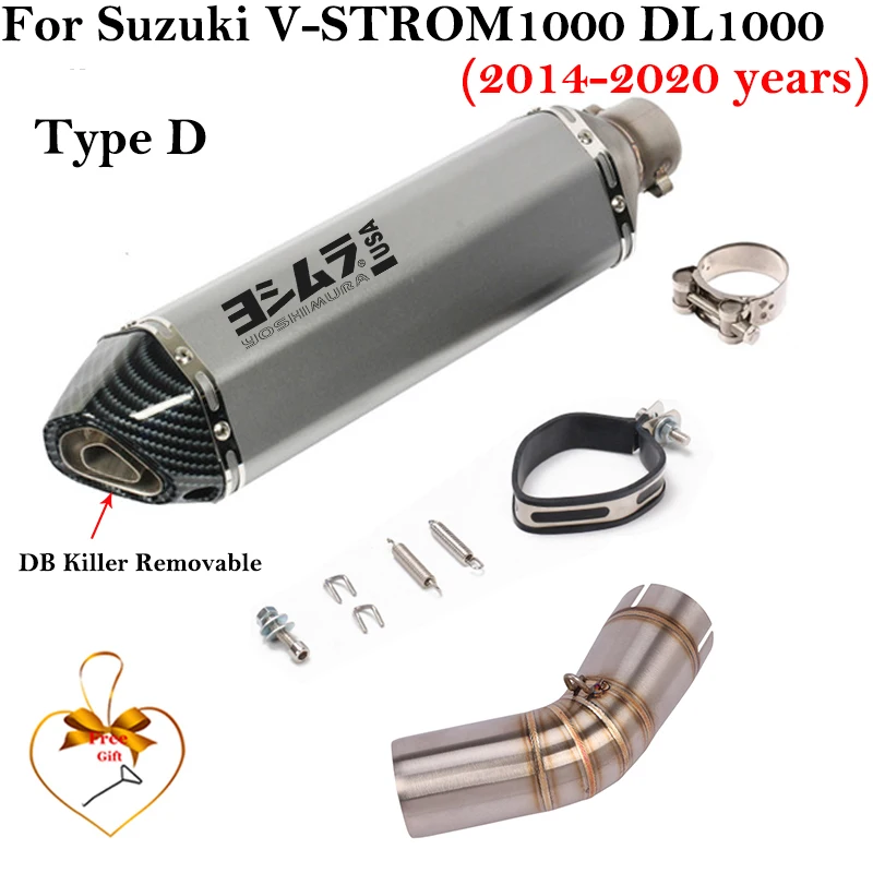 Silenciador de escape DB Killer SUZUKI V-STROM 1000 (2014-2020) - imagen 3