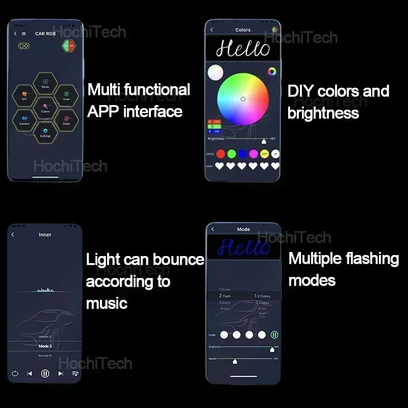 Anillos ojos de ángel LED RGB BMW E36 E46 E39 E38 - imagen 2