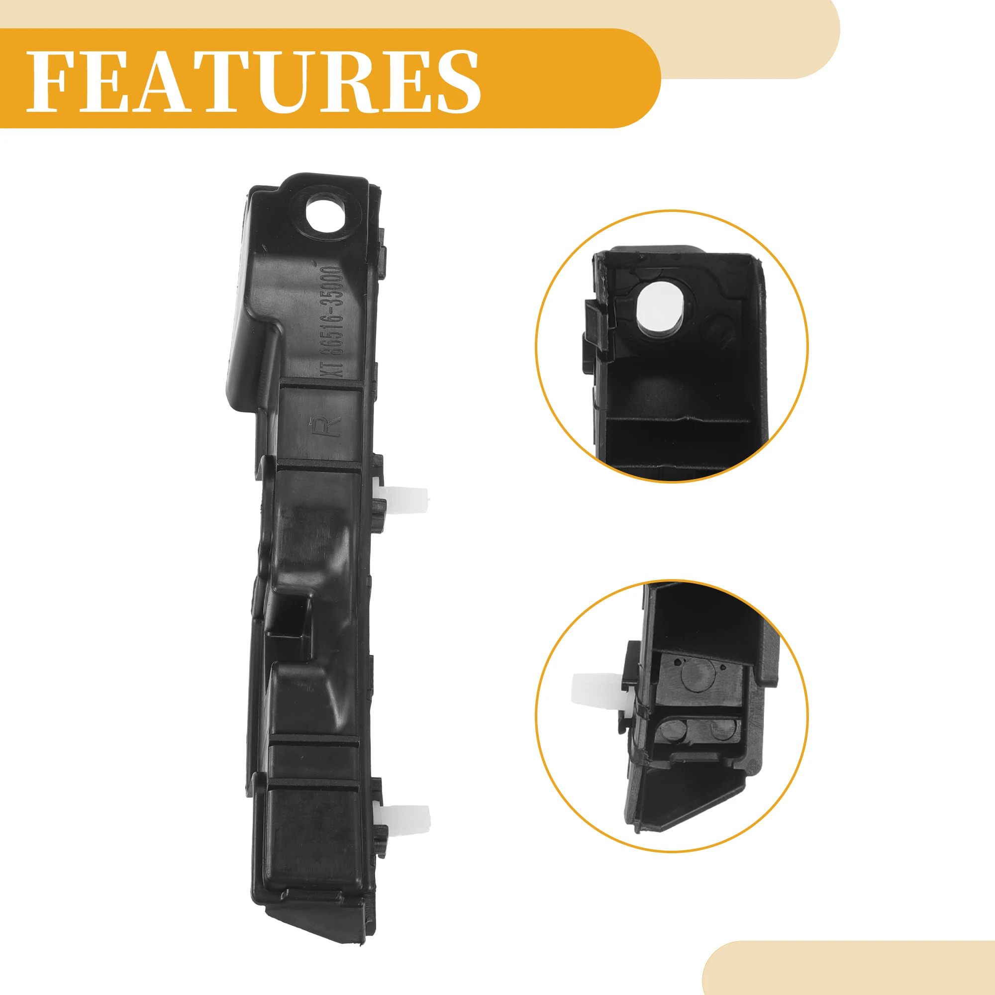 UXCELL Soporte paragolpes delantero derecho – Hyundai Sonata - imagen 3