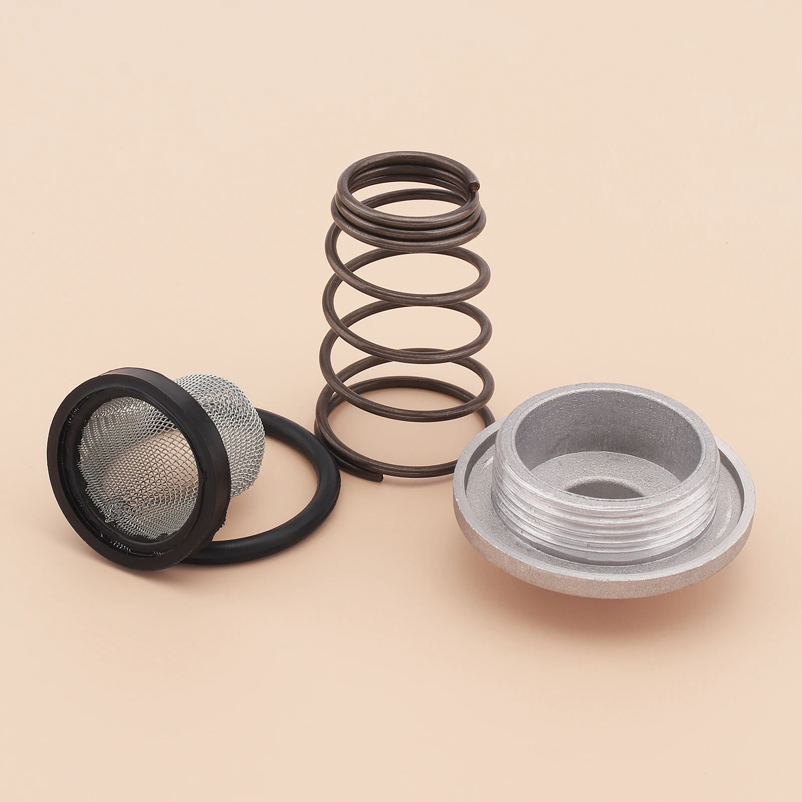 Tapón de drenaje de aceite GY6 50 125 150cc con anillo y resorte - imagen 5