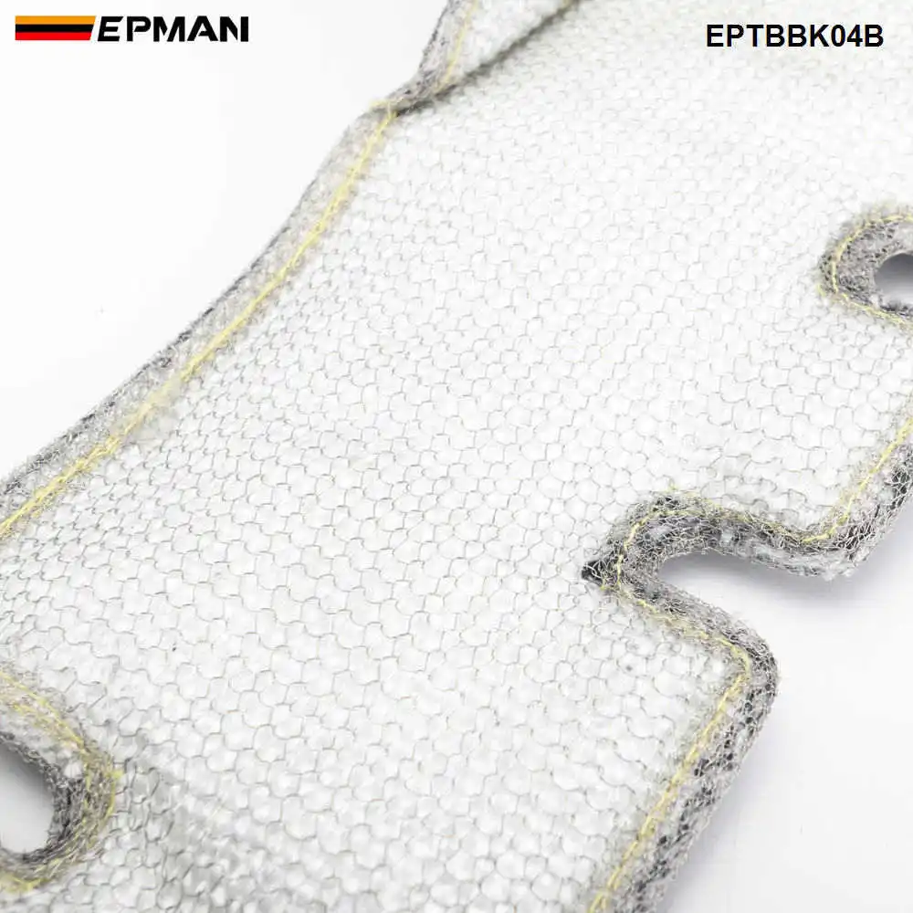 EPMAN Racing K04 escape Turbo manta cubierta de protección térmica alto rendimiento para K03/K04 Turbo cargador EPTBBK04B - imagen 5