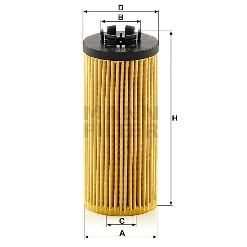 MANN-FILTER HU 6012 z KIT filtro de aceite para BMW y MINI - imagen 4