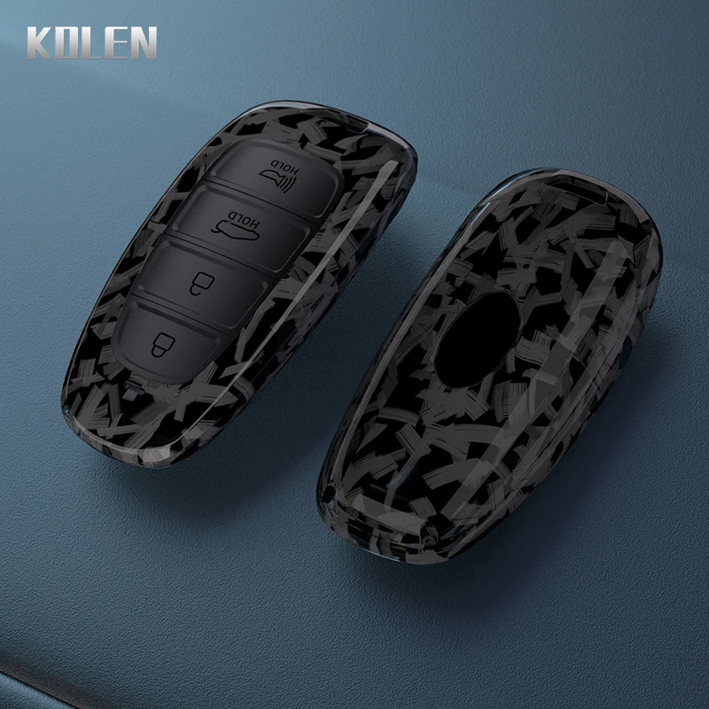 Funda llave Hyundai ABS fibra de carbono – Sonata, IONIQ 5, Tucson - imagen 3