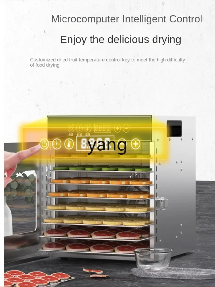 Jq Secador de frutas y verduras para el hogar, comida pequeña, aperitivos para mascotas, secador de aire para alimentos y verduras - imagen 2