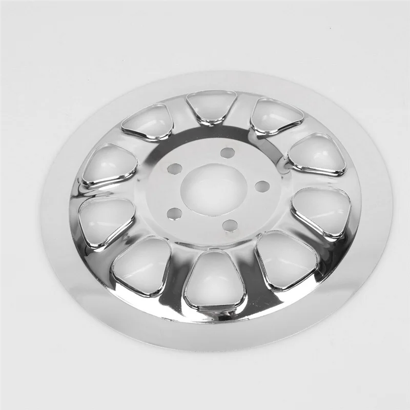 Cubierta polea trasera AB56-Chrome – Harley Softail FLSTN FXSTC - imagen 2