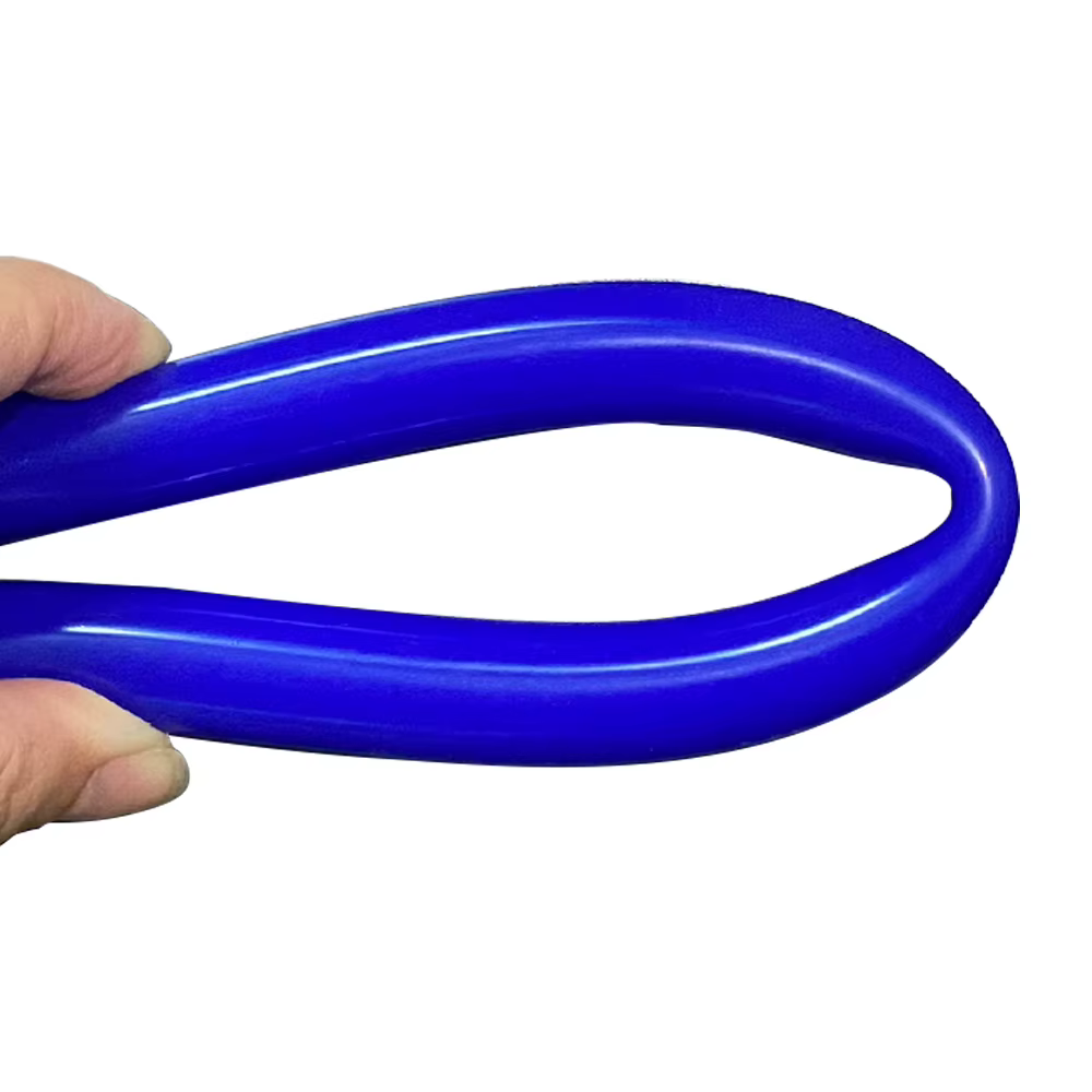 Tubo de silicona azul para mantenimiento del sistema de vacío