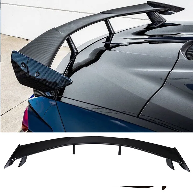 Alerón de ala alta negro brillante para Chevrolet Corvette C8 2020-2023 - imagen 3
