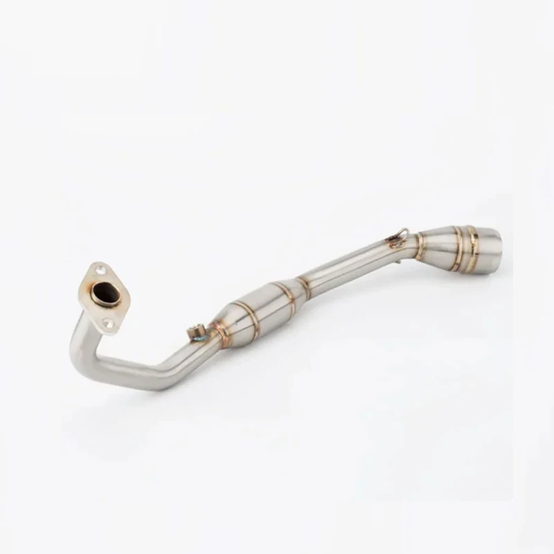 Slip On para Yamaha NMAX 125 155 NMAX125 NMAX155 2021 2022 Escape de motocicleta tubo de conexión medio delantero de motocicleta - imagen 2