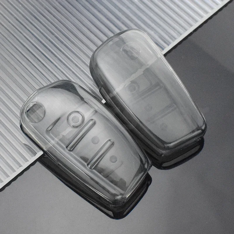 Funda mando a distancia Audi – carcasa protectora TPU transparente - imagen 3