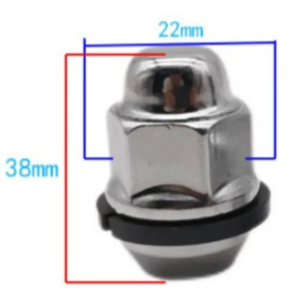 Tornillos de rueda M14x1,5, cabeza hexagonal de 22 mm y 38 mm de largo - imagen 2
