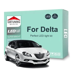 Kit de bombillas LED interior Lancia Delta 844 Canbus sin error