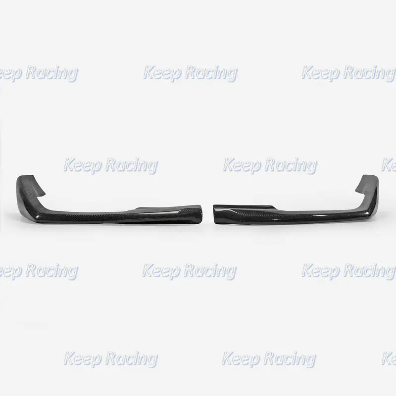 Labio delantero de fibra de carbono, 2 uds., estilo JP para Mitsubishi EVO 8 - imagen 3