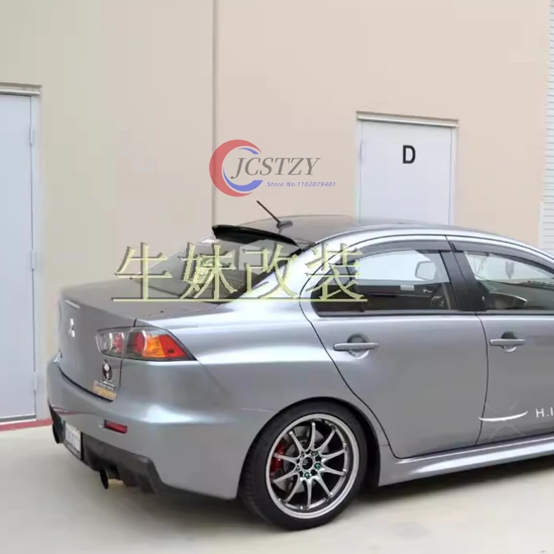 Alerón trasero de caja trasera ABS de alta calidad, visera de ala de parabrisas trasero para estilo de coche Mitsubishi Lancer EX 2010-2016 - imagen 2