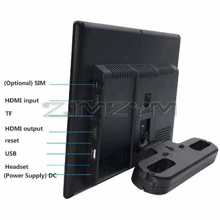 Reposacabezas Multimedia 13,3" Android Auto Carplay - WiFi Bluetooth - imagen 4