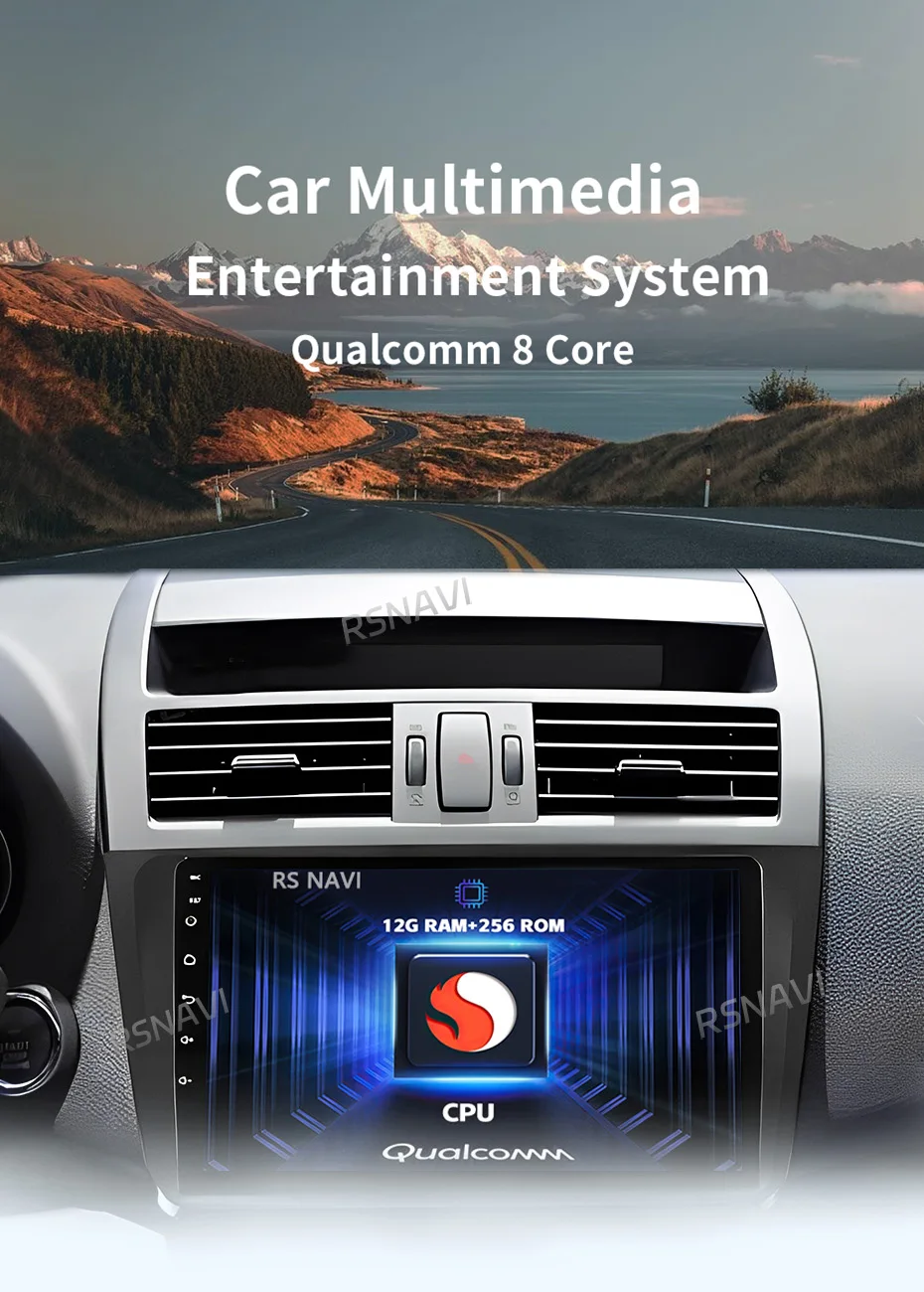 Pantalla multimedia para Mazda 6 con navegación GPS