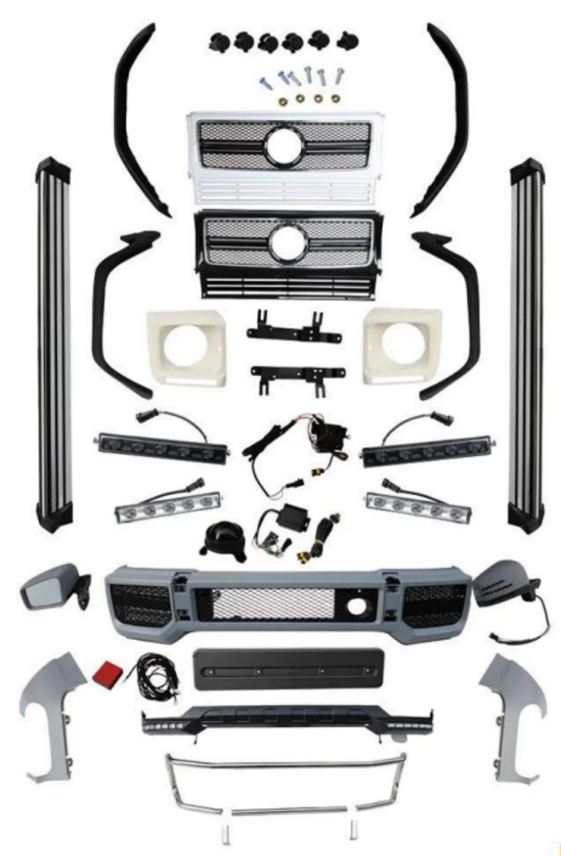 Kit carrocería Mercedes Clase G W463 estilo G65 AMG 2004-2013