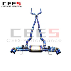 CEES Tuning Escape Catback Valvetronic BMW 750i 4.4T 2016-2019