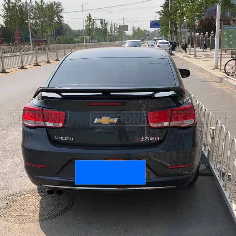 Alerón trasero ABS negro brillante para Chevrolet Malibu